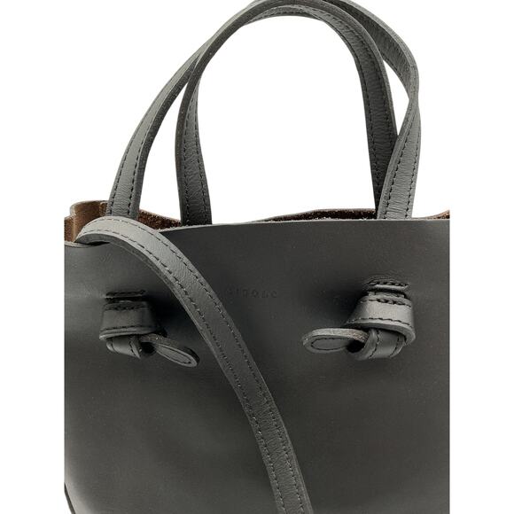 Nisolo 'Simone' Black Leather Convertible Shopper Bag Size OS - Picture 6 of 6